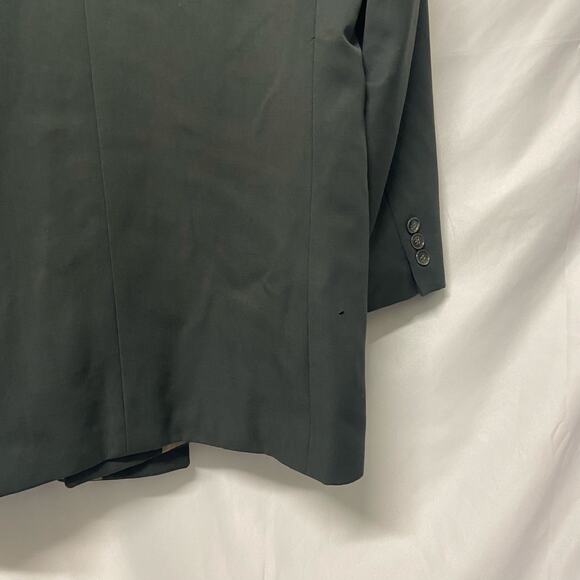 Franco Tassi Blazer Vintage Pointed Lapel Double Breasted 53R?? See Measurements - Picture 5 of 14